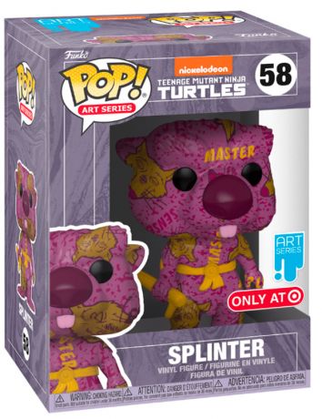 Figurine Funko Pop Tortues Ninja #58 Splinter - Art Series