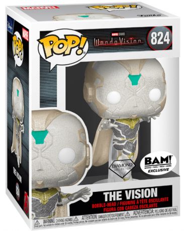 Figurine Funko Pop WandaVision [Marvel] #824 The Vision - Diamant 