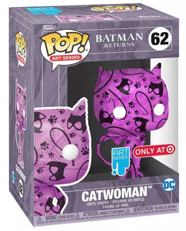 Figurine Funko Pop Batman : Le Défi #62 Catwoman - Art Series