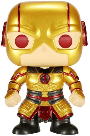 Figurine Funko Pop DC Comics #401  Flash inversé - Métallique