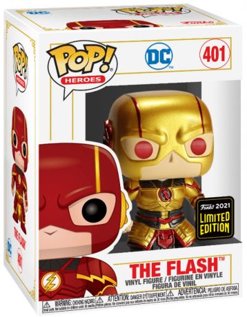 Figurine Funko Pop DC Comics #401  Flash inversé - Métallique