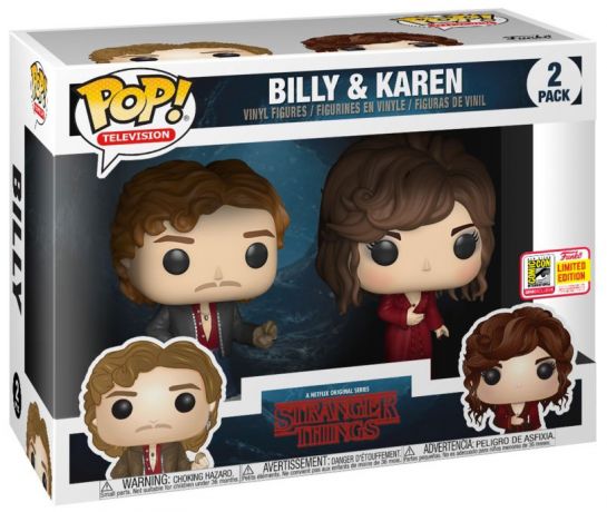 Figurine Funko Pop Stranger Things Billy et Karen - 2 Pack