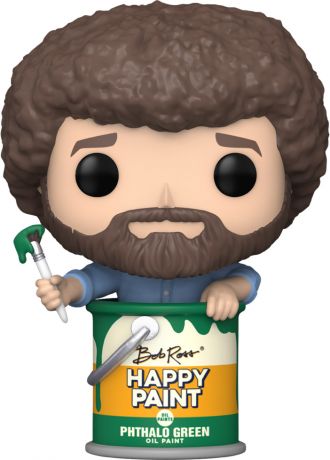 Figurine Funko Pop Bob Ross #09 Bob Ross Pot de peinture - Digital Pop