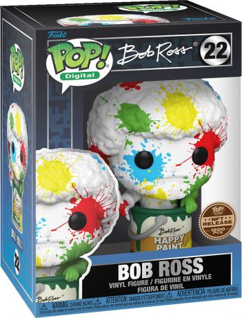 Figurine Funko Pop Bob Ross #22 Bob Ross - Digital Pop