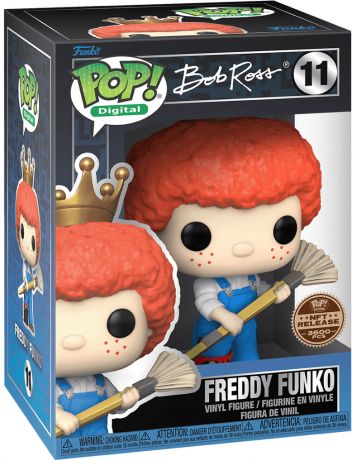 Figurine Funko Pop Bob Ross #11 Freddy Funko - Digital Pop