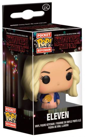 Figurine Funko Pop Stranger Things Onze - Perruque - Porte-clés