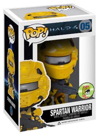 Figurine Funko Pop Halo #05 Spartan Warrior (jaune)