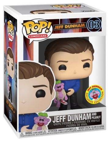 Figurine Funko Pop Célébrités #03 Jeff Dunham et Peanut
