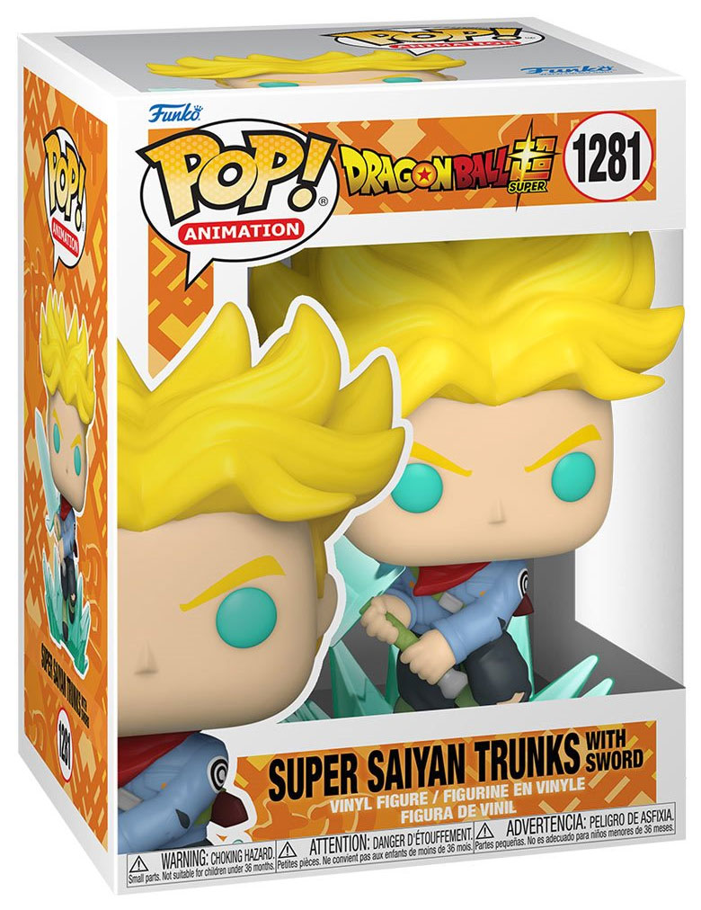 Figurine Pop Dragon Ball Super 1281 pas cher Super Saiyan Trunks