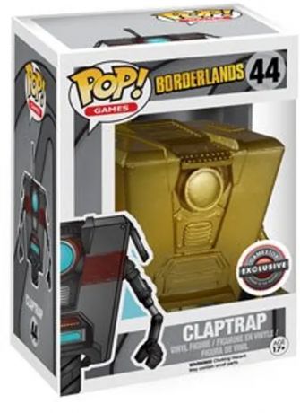 Figurine Funko Pop Borderlands #44 Claptrap - Gold