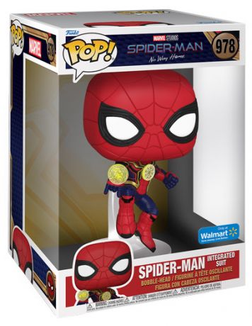 Figurine Funko Pop Spider-Man: No Way Home #978 Spider-Man costume intégré - 25 cm