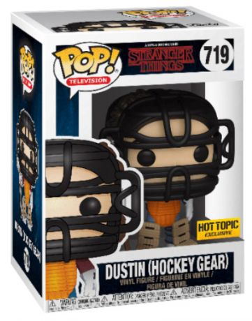 Figurine Funko Pop Stranger Things #719 Dustin - Equipement de Hockey