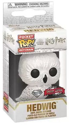 Figurine Funko Pop Harry Potter Hedwige Diamant - Porte-clés 