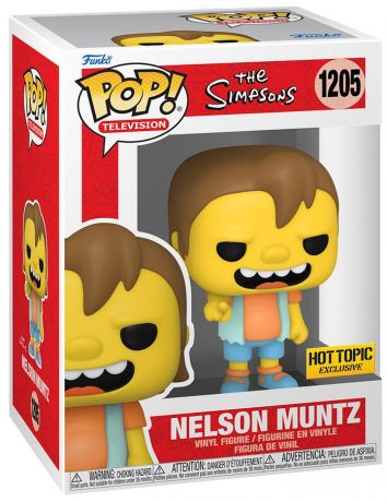 Figurine Funko Pop Les Simpson #1205 Nelson Muntz