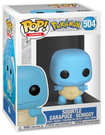 Figurine Funko Pop Pokémon #504 Suirtle - Carapuce - Schiggy (Emea)