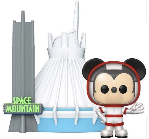 Figurine Funko Pop Walt Disney World 50ème Anniversaire  #28 Space Mountain et Mickey Mouse