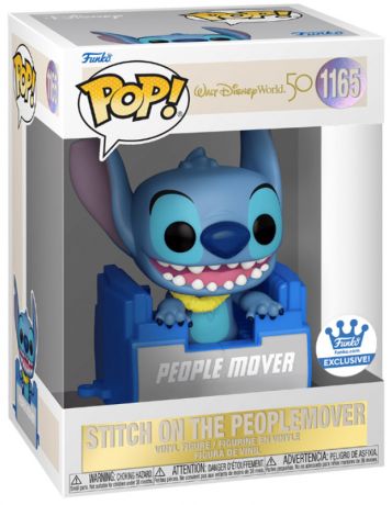 Figurine Funko Pop Walt Disney World 50ème Anniversaire  #1165 Stitch sur PeopleMover