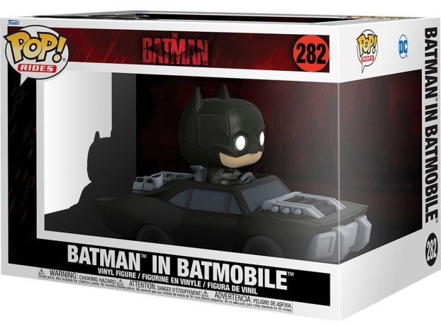 Figurine Funko Pop The Batman (2022) #282 Batman en Batmobile
