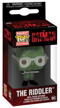 Figurine Funko Pop The Batman (2022) L'Homme-mystère (Sphinx) - Porte clés