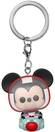 Figurine Funko Pop Walt Disney World 50ème Anniversaire  Mickey Mouse sur l'attraction Space Mountain - Porte clés