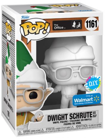 Figurine Funko Pop The Office #1161 Dwight Schrute en Elfe - D.I.Y