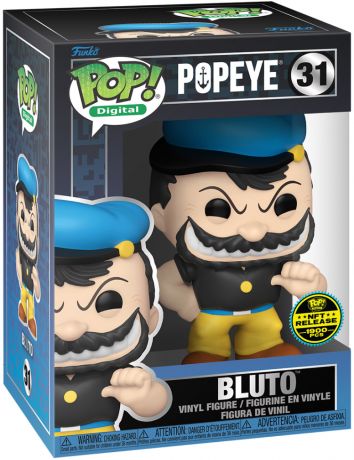 Figurine Funko Pop Popeye #31 Bluto - Digital Pop