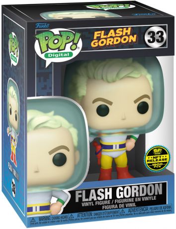 Figurine Funko Pop Guy l'Éclair #33 Flash Gordon - Digital Pop