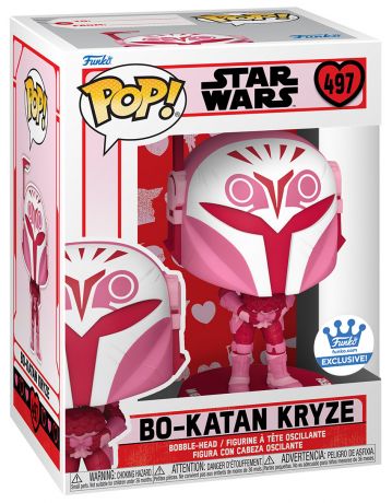 Figurine Funko Pop Star Wars : Saint-Valentin #497 Bo-Katan Kryze - Saint-Valentin