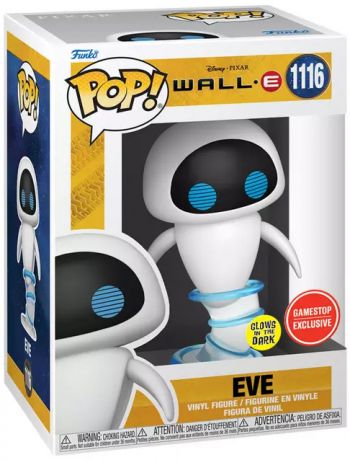 Figurine Funko Pop WALL-E [Disney] #1116 Eve - Glow in the Dark