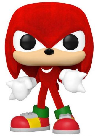 Figurine Funko Pop Sonic le Hérisson #854 Knuckles - Flocked