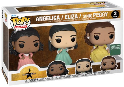 Figurine Funko Pop Hamilton: An American Musical Angelica / Eliza / Peggy - Pack