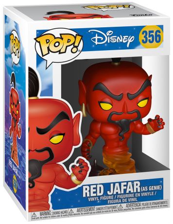 Figurine Funko Pop Aladdin [Disney] #356 Jafar Rouge - En Génie