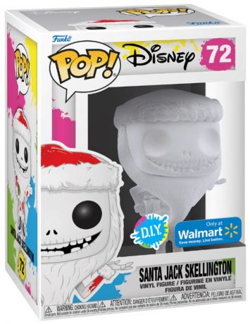 Figurine Funko Pop Disney #72 Jack Skellington en père-noël D.I.Y