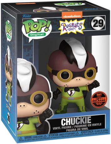 Figurine Funko Pop Les Razmoket #29 Chuckie - Digital Pop