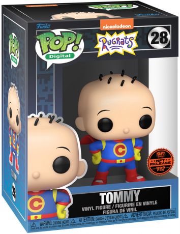 Figurine Funko Pop Les Razmoket #28 Tommy - Digital Pop
