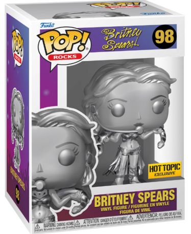 Figurine Funko Pop Britney Spears #98 Britney Spears - Argent