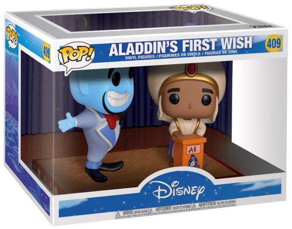 Figurine Funko Pop Aladdin [Disney] #409 Le Premier Vœu d'Aladdin