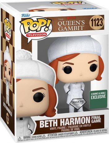 Figurine Funko Pop Le Jeu de la dame #1123 Elizabeth Harmon tenue Finale - Diamant