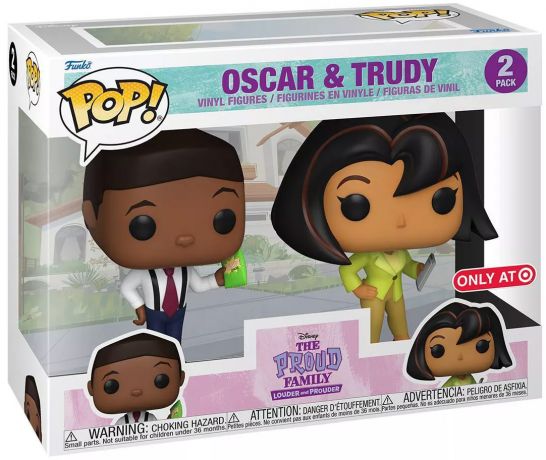 Figurine Funko Pop Cool Attitude Oscar et Trudy Proud - Pack