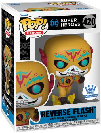 Figurine Funko Pop DC Super-Héros #420 Flash - Dia De Los DC