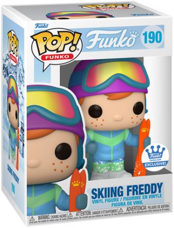 Figurine Funko Pop Freddy Funko #190 Freddy le skieur