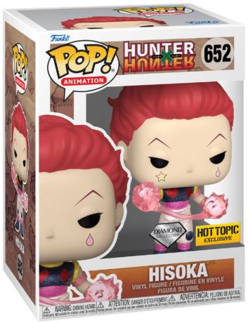 Figurine Funko Pop Hunter × Hunter #652 Hisoka - Diamant
