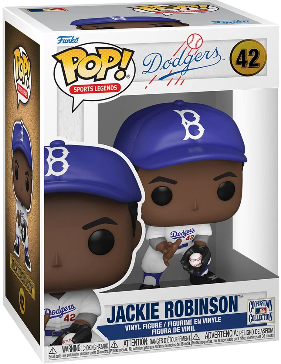Figurine Pop Légendes Sportives 42 pas cher Jackie Robinson