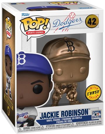 Figurine Funko Pop Légendes Sportives  #42 Jackie Robinson [Chase]