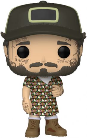 Figurine Funko Pop Post Malone #254 Post Malone en robe