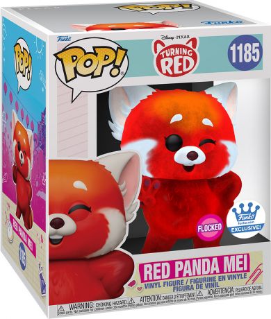 Figurine Funko Pop Alerte rouge [Disney] #1185 Mei Panda Roux - Flocked