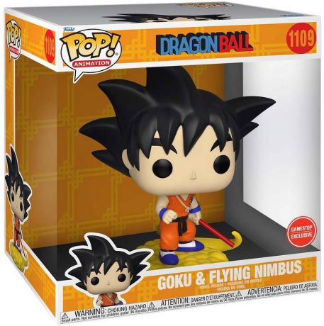 Figurine Funko Pop Dragon Ball #1109 Goku sur le Nuage Magique - 25 cm