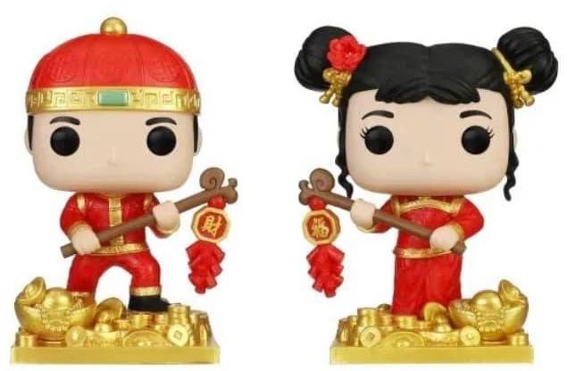 Figurine Funko Pop Icônes de Pub Jin Tong & Yu Nu