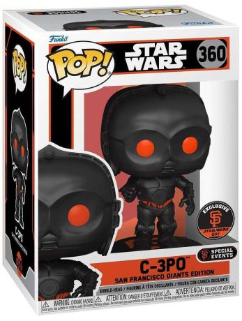 Figurine Funko Pop Star Wars Divers #360 C-3PO Noir