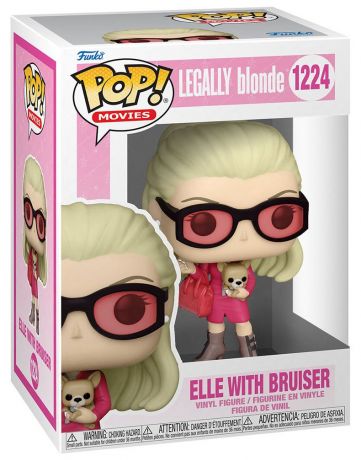 Figurine Funko Pop La Revanche d'une blonde #1224 Elle Woods avec Bruiser